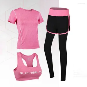 Yoga Roupfits Women Gym Gym Sports Sports Sport Set Set Settle Sutress Top e Pant Wear