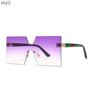 Sunglasses 1204 temperament square Sunglasses 2022 new women's Korean version net Red Large Frame Sunglasses Women's gradient glasses women