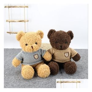 Stuffed Plush Animals Teddy Bear Doll Toys Push Dolls 30Cm Christmas Gifts For Children Kids Birthday Party Gift Baby Present Drop Del Dht4I