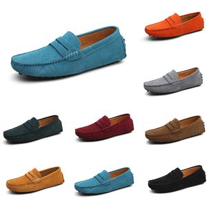 men casual shoes Espadrilles triple black navy brown wine red green Sky Blue Burgundy mens sneakers outdoor jogging walking sixteen five