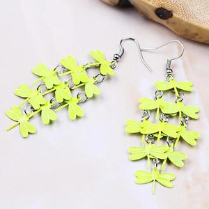 Dangle Earrings Drape Style Female Bohemian Cute Party Dragonfly Casual Fashion Elegant Street Ladies