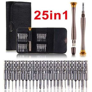 Nuovo cacciavite Torx di precisione 25 in 1 bit per set di strumenti di riparazione cacciavite per iPhone laptop cellulare strumento manuale per elettronica