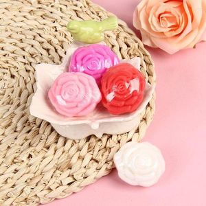 Party Favor 10pcs/lot Favors Rose Handmade Soap Baby Shower Wedding Souvenir Acc Promotion Personalized Present For Guests Giveaway