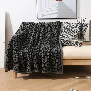 Blankets Leopard Print Fleece High-grade And Sofa Super Soft Comfortable Lightweight Blanket