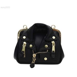 Totes 2022 High Quality Jacket Shoulder Bags Women Fashion Purses Crossbody Bag Brand Punk Messenger Bag Designer Satchel Cute Clutch