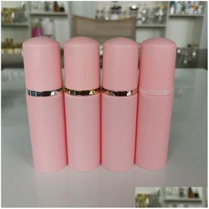 Storage Bottles Jars 30Ps 60Ml Pink Plastic Foam Pump Refillable Empty Cosmetic Bottle Lashes Cleanser Soap Dispenser Shampoo With Gol Dhewk