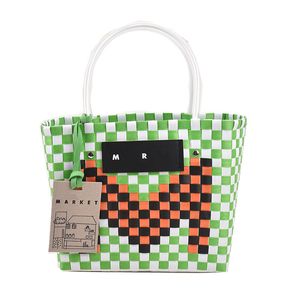 Luxury Basket Tote Bag Mercato Donna Designer Borsa a secchiello Borse a tracolla casual Patchwork Colori Moda Borse da spiaggia Borse