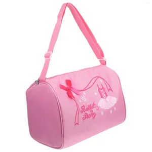 Scene Wear Kids Dance Bag Ballet Tote Aldult duffle påsar Little Girl Child Child