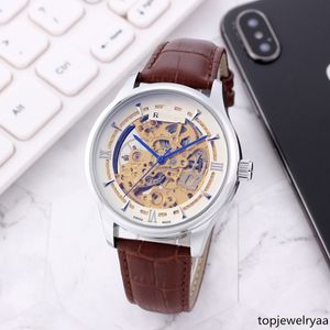 Titta på kvalitet Titta på dyra dubbla Tourbillon Swiss Watch Top Men's Designer Automatiska maskiner Herrens high-end RRRR-brev