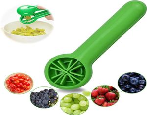 Grape Slicer Cutter For Toddlers Babies Vegetable Fruit Tools Cherry Tomato Kitchen Cooking Gadget Seedless MultiFunctional Dispe9203528