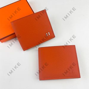 Portafoglio da uomo e portafoglio femminile di moda da uomo e da donna Borse per il portafoglio da portafoglio classico Wallet Wallet Top in pelle