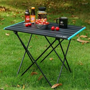 Camp Furniture Barbecue Folding Small Table Coffee Glamping Beach Dinning Balcony Shelf Mesas Pegables Portatil Camping Gadgets MZY35XP