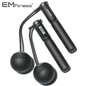 Jump Ropes Smart Hoppning Rope Wireless Ball Electronic Digital Humping Rope for Women and Men Sport Gym Fitness Burn Weight Fat P230425