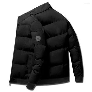 Rów męskich płaszcza 2023 Zima zima męska etniczna kurtka zamka o zwykłym pilotażowym płaszczu szalik moda zagęszcza ciepło szczupły ponadwymiarowe m-5xl