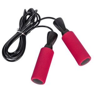 Jump Ropes Speed ​​Hopping Rope Professional Justerbar PVC Foam Handle Steel Wire Jump Rope Workout Fitness Justerbar längd Övning P230425