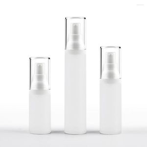 収納ボトル5pcs 20ml 30ml 50lmプラスチックローションボトルポンプ付きDIY化粧品パッケージ