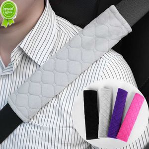 New Car Soft Seat Belt Cover Universal Auto Seat Belt Covers Warm Plush Safety Belts Shoulder Protection Auto Interior Accessories
