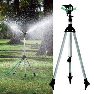 Sulama Ekipmanları Paslanmaz Çelik Tripod Etkisi Fıskiyesi Bahçe Sistemi Kitleri Çim Bitkileri için Çiçek Sulama Sprinkler1