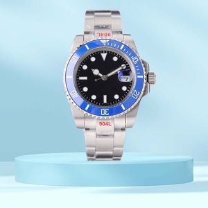 Substil av hög kvalitet Mens Automatisk klocka 2813 Movement Watches Man Sapphire Wristwatches 904L Band Montre de Luxe Christmas Gift Mechanical Reloj Orologio