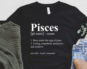 Magliette da uomo Pesci T-Shirt Camicia Astrologia Regalo Zodiaco Febbraio Marzo Idee di compleanno