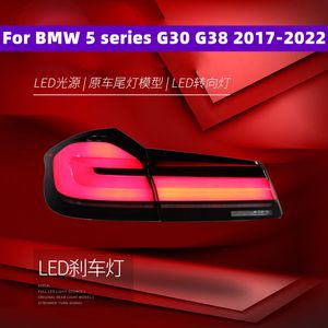 Lanterna traseira para BMW 5 Série G30 G38 20 17-20 22 Luzes traseiras de carro LCI LUZES DE FREIO DE LED LUZ