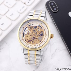 Titta på kvalitet Titta dyra dubbla Tourbillon Swiss Watch Top Men's Designer Automatic Machinery Men's High-End RRRR Letter Brand Watch