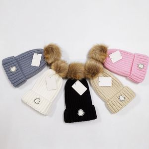 Kid Designer Beanie Cappello da donna Berretto invernale caldo Berretti per bambini Cappelli per bambini in maglia Ragazzi Ragazze Adatto per 1-12 anni e taglia per adulti 2023