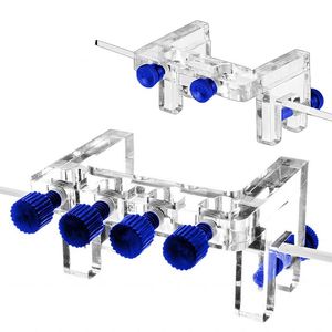 Teile Marine Bronnen HBP1 Dosierpumpe Slang Buis 2/4 Löcher Halter Für Aquarium Marine Tank Große Rahmen Bürette Opknoping Zylinder Rohr