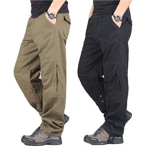 Men's Pants Spring Autumn Cargo Pants Men Streetwear Casual Military Trousers Men Army Warm Straight Men Chinos Pants Pantalon Militaire 230426