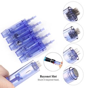 Tattoo Needles 9123642 Nano Microneedling A1 DERMA PEN Needles Bayonet Tattoo Cartridge Needle for FACE BEAUTY Professional 230425