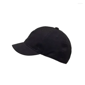 Ball Caps High Quality Unisex Cotton Outdoor Short Brim Baseball Cap Snapback Fashion Sports Hats For Men & Women