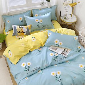 Bedding Sets Bed Covers Sheet Quilt Pillow Cover 4piece Set Dimple Easy To Clean And Comforters Dust Proof In Summer Residential Quarters