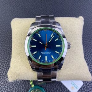 GS assistir novo material verde vidro personalizado 3131 Movimento integrado tamanho original 40mm