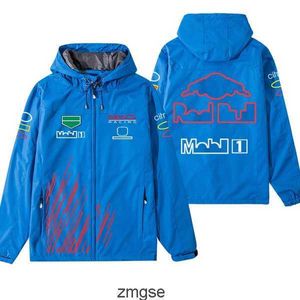 F1 Yarış Ceket Sonbahar/Kış Taç 2022 Peluş Kapşonlu Pamuk Giysileri Rüzgar Çeker Formül Ekibi Zipper Hoodie Erkekler Sıcak Sweatshirt K3WG