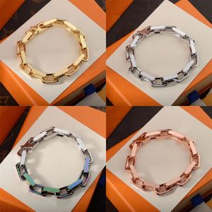 Luxury love bracelet metal designer bracelets for lady wedding jewlery vintage style pulsera solid color creative friendship women bracelets couple chic E23