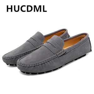 GAI GAI GAI Vestido masculino casual mocassins de couro masculino sola macia sapatos de condução de tamanho grande 35-48 tênis femininos primavera / outono Zapatos Hombre 231124