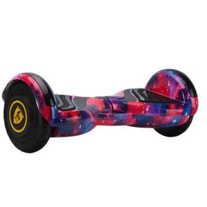 Andra sportartiklar Smart Children's Luminous Twowheel Portable Bluetooth Somatosensory Hoverboard Electric Self Balancing Scooter 231214