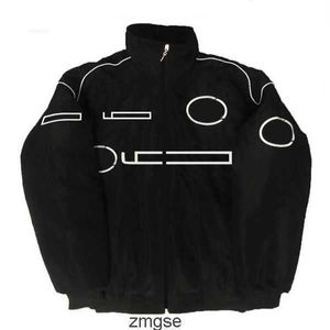 F1 Jacket Black Autumn And Vintage Winter Full Embroidered Cotton Clothing F1 Formula One Racing Jacket Spot Sales 04LT
