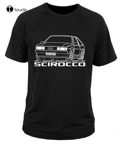 Men's T-Shirts Brand Clothing Tees Casual Print T-Shirt Harajuku Men Top T Shirt Scirocco Mk2 Oldschool Car Fans Design Tee Shirt 230426