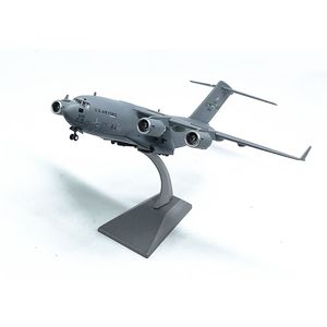 Aircraft Modle Diecast Metal Alloy 1 200 Scale U.S. Army C17 C-17 Replica Transport Aircraft Plane Alloy Model Toy For Collection 230426