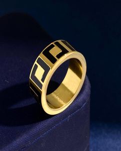 Mens Designers Ring Jewelry Titanium Steel Gold Rings Engagements for Women Love Luxurys Letter F Brand Box Nice 22070601R6490726