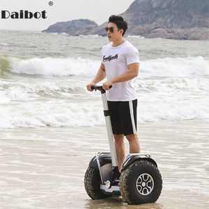 Outros artigos esportivos Daibot Powerful Scooter elétrico X60 Duas rodas Auto Balanceamento Scooter 60V 2400W Off Road Big Tire Adultos Hoverboard Overboard 231124