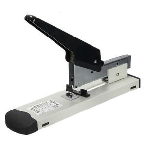 Staplers Huapuda Heavy Type Metal Stapler Bookbinding Stapling 120 Sheet Capacity Office Tools Fit Staplespins 2313 2310 238 236 230425