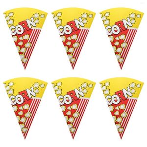 Confezione regalo Carta per popcorn Cono per feste Scatole individuali Buste per dolci Porzioni di dolcetti Involucro per cinema Contenitore per imballaggio Macchina usa e getta