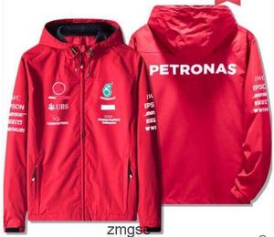 F1 Racing Macacles Autumn e New Winter F1 Jacket Roupas de algodão quente iy3u