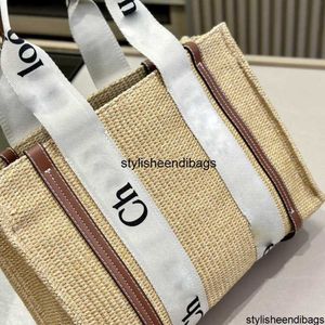 stylisheendibagsStrandtaschen Strandtaschen Luxus Stroh Weben Designer Berühmte Frauen Tote Shopping Einzelne Handtasche Leinwand Trave Schulter Geldbörse Geldbörsen