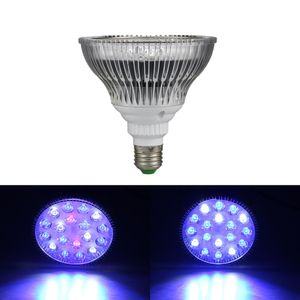 照明54W UV LED水族館照明LED魚照明水槽栽培ランプ植物球電球