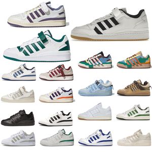 Top Designer Venda Quente Vistage Luxo Homens Mulheres Treinadores Sneaker Plataforma Sapato Baixo Top Couro Azul Tint Candy Cane Giz Branco Gum Tamanho 36-47