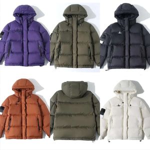 Bir tasarımcı erkekler ve kadınlar moda ceket taşları ada ceket ceket lüks marka kol bandı omuz kayışı trend kış aşağı ceket sıcaklığı