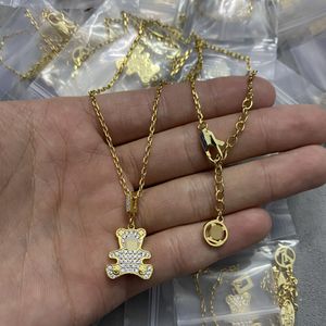 Womens Design Necklace Faux Leather 18K Gold Plated Stainless Steel Necklaces Choker Chain Letter Pendant Europe America Fashion Luxury Wedding Jewelry VN-046